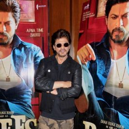Amritsar: Actor Shah Rukh Khan during a programme organised to promote "Raees" in Amritsar on Jan 31, 2017. (Photo: IANS) by .