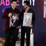 Mumbai: Filmmaker Karan Johar with actor Sharukh Khan during the launch of his biography An Unsuitable Boy co-authored by Poonam Saxena in Mumbai on Jan 16, 2017 (Photo: IANS) by .