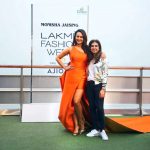 Mumbai: Actress Sonakshi Sinha displays the creation of fashion designer Monisha Jaising during opening show of Lakme Fashion Week Summer/Resort 2017 in Mumbai on Jan 20, 2017. (Photo: (IANS) by .