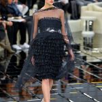 PARIS, Jan. 24, 2017 (Xinhua) -- A model presents a creation during the Chanel Haute Couture Spring/Summer 2017 fashion collection in Paris, France on Jan. 24, 2017. (Xinhua/Chen Yichen) (zhf/IANS) by .