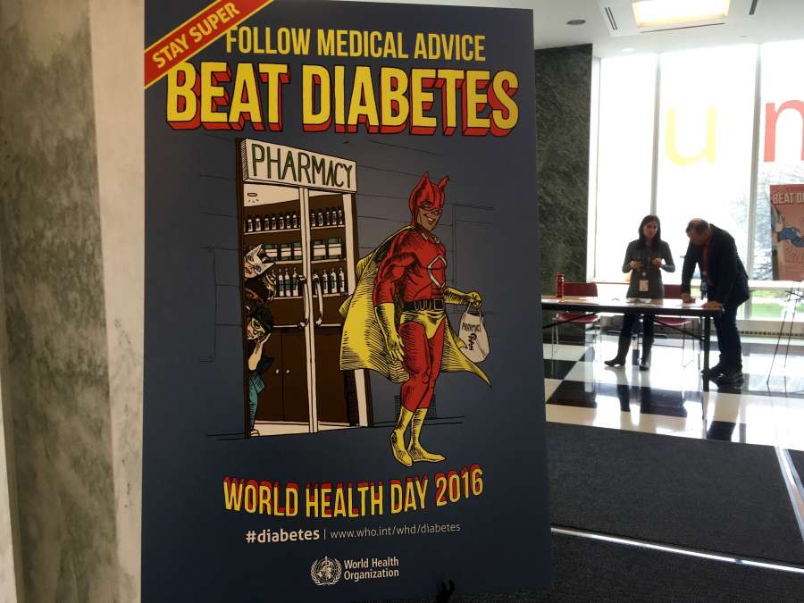 UN-WORLD HEATH DAY-BEAT DIABETES by .