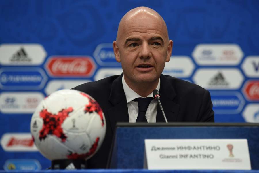 (SP)RUSSIA-KAZAN-FIFA-CONFEDERATIONS CUP-DRAW-PRESS CONFERENCE by .
