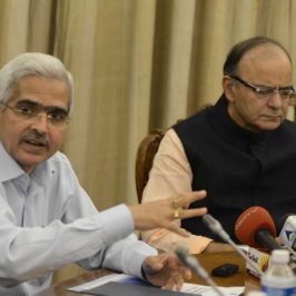 New Delhi: Economic Affairs Secretary Shaktikanta Das addresses a press conference in New Delhi on Sept 28, 2016. Also seen Union Minister for Finance and Corporate Affairs Arun Jaitley. (Photo: IANS) by .