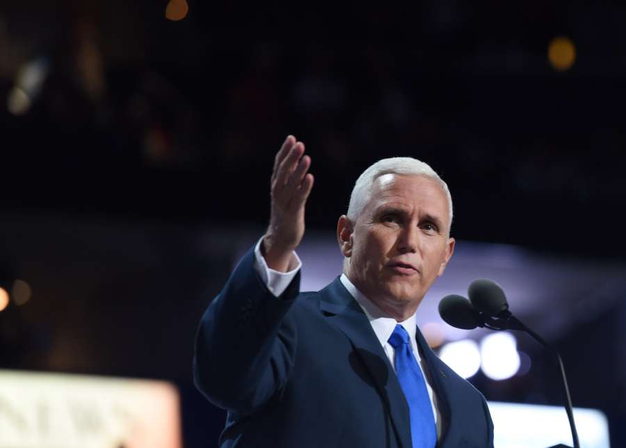 US-CLEVELAND-REPUBLICAN NATIONAL CONVENTION-MIKE PENCE by .
