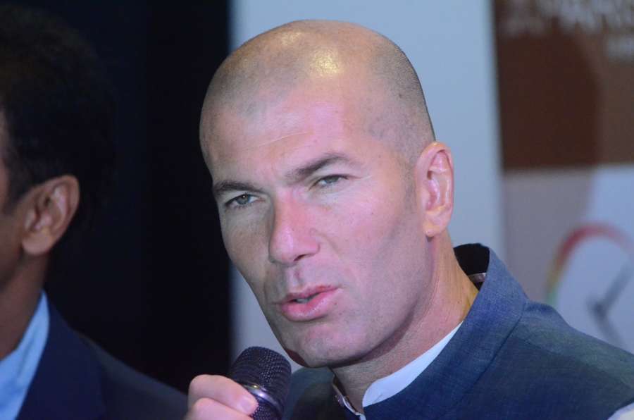 Real Madrid coach and former French footballer Zinedine Zidane. (File Photo: IANS) by .