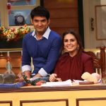 Mumbai: Stand-up comedian Kapil Sharma, actors Huma Qureshi during the promotion of film Jolly LLB 2 on the sets of The Kapil Sharma Show in Mumbai, on Jan 31, 2017. (Photo: IANS) by .