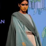 Mumbai: A Model walks the ramp during the grand finale of Max Design Awards 2016-17 in Mumbai, on March 23, 2017. (Photo: IANS) by .