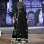 New Delhi: A model walks the ramp for fashion designers Shantanu and Nikhil in collaboration with Airbnb in New Delhi on March 19, 2017. (Photo: Amlan Paliwal/IANS) by .