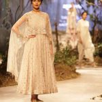 New Delhi: A model walks the ramp for fashion designers Tarun Tahiliani and Amit Aggarwal during the grand finale of Amazon India Fashion Week Autumn Winter 2017 in New Delhi on March 18, 2017. (Photo: Amlan Paliwal/IANS) by .