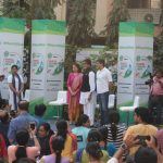 Mumbai: Actor Amitabh Bachchan during the NDTV Dettol Banega Swachh India cleanliness campaign season 4 in Mumbai on April 19, 2017. (Photo: IANS) by .