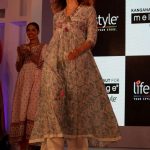 Mumbai: Actress Kangana Ranaut walks the ramp for Lifestyle Discover the latest collection in Mumbai on April 11, 2017. (Photo: IANS) by .