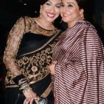 Kolkata: Actresses Vidya Balan and Rituparna Sengupta during a programme in Kolkata on April 10, 2017. (Photo: IANS) by .