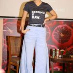 Mumbai: Actress Jacqueline Fernandez during the launch of Raw Pressery juice brand in Mumbai on April 17, 2017. (Photo: IANS) by .