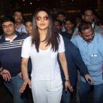 Mumbai: Actress Priyanka Chopra spotted at Chhatrapati Shivaji International Airport, in Mumbai, on April 21, 2017. (Photo: IANS) by .