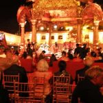 Udaipur: The venue of wedding of Nepalese businessman and industrialist Binod Chaudhary's son Varun and jeweller Rajkumar Tongya's daughter Anushree in Udaipur, Rajasthan on April 28, 2017. Sri Lankan Prime Minister Ranil Wickremesinghe, superstar Salman Khan, ace fashion designer J.J. Valaya, filmmaker Muzaffar Ali were among the prominent personalities who attended the wedding. (Photo: IANS) by .