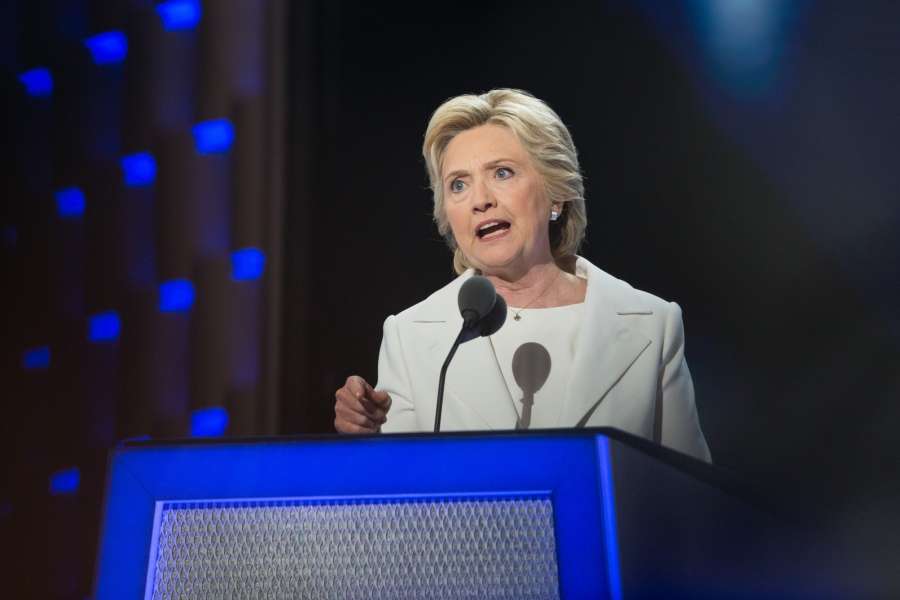Former Democratic presidential nominee Hillary Clinton. (File Photo: Xinhua/IANS) by .