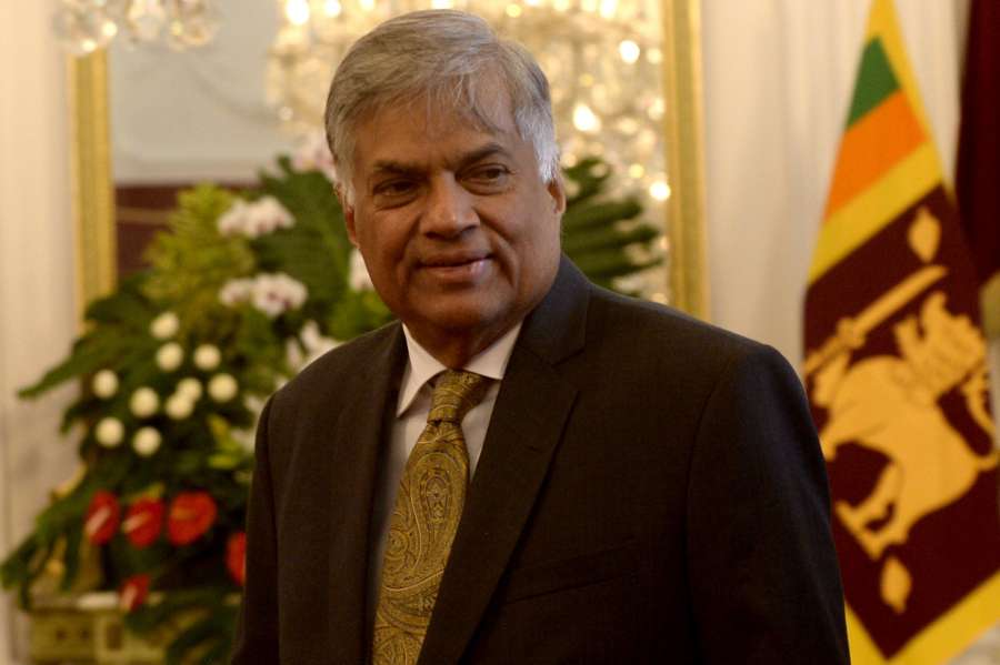 JAKARTA, Aug. 3, 2016 (Xinhua) -- Sri Lankan Prime Minister Ranil Wickremesinghe arrives at the Presidential Palace in Jakarta, Indonesia, Aug. 3, 2016. Sri Lankan Prime Minister Ranil Wickremesinghe held discussions with Indonesian President Joko Widodo on the sidelines of the 12th World Islamic Economic Forum held in Jakarta from Aug. 2 to 4, 2016. (Xinhua/Agung Kuncahya B/IANS) by .