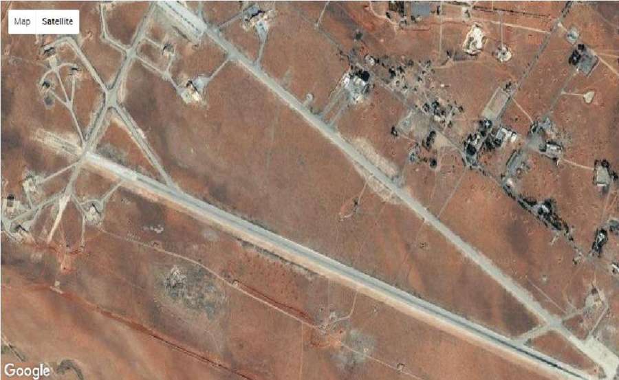 Homs: The Shayrat air base in the Syrian city of Homs that was attacked by the US on April 7, 2017. The strike came in response to a chemical weapons attack that struck a town in northern Syria. (Photo Courtesy: Google Maps) by .