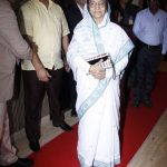 Mumbai: Former President of India Pratibha Patil arrives to attend the 4th edition Lokmat Maharashtrian of The Year 2017 in Mumbai on April 11, 2017. (Photo: IANS) by .