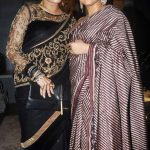 Kolkata: Actresses Vidya Balan and Rituparna Sengupta during a programme in Kolkata on April 10, 2017. (Photo: IANS) by .