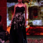 Mumbai: A model walks the ramp during the fashion show, The Conclusion, a collection inspired by the film Baahubali 2 in Mumbai on April 7, 2017. (Photo: IANS) by .