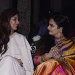Mumbai: Actors Sonali Bendre and Rekha during the Geo Asia Spa Awards 2017 in Mumbai on March 30, 2017. (Photo: IANS) by .