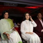 Mumbai: Actress Manisha Koirala and Congress leader Priya Dutt during the social cause campaign 'My Hair for Cancer' organised by Hair care brand Richfeel and Nargis Dutt Foundation in Mumbai on April 18, 2017. (Photo: IANS) by .