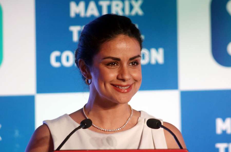 New Delhi: Actress Gul Panag at the launch of Matrix " Travel Companion App" in New Delhi on April 19, 2017. (Photo: IANS) by .
