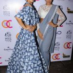 Mumbai: Models Candice Pinto and Dipti Gujral during the launch of fashion designer Mayyur Girotra`s exclusive pret line White Elephant in Mumbai, on May 30, 2017. (Photo: IANS) by .