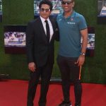 Mumbai: Former Indian cricketer Sachin Tendulkar and with player MS Dhoni during the special screening of film A Billion Dreams in Mumbai, on May 23, 2017.(Photo: IANS) by .