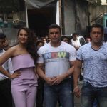 Mumbai: Actors Salman Khan, Sohail Khan and Sonakshi Sinha during the promotion of film Tubelight on the sets of Star Plus TV show Nach Baliye Season 8 in Mumbai, on June 7, 2017. (Photo: IANS) by .