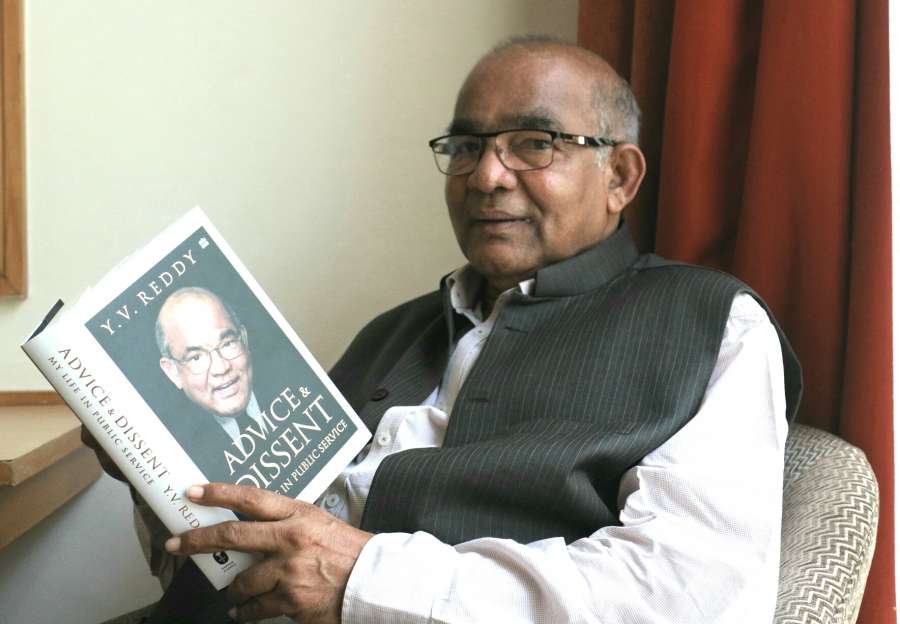 Former Reserve Bank of India (RBI) Governor YV Reddy during an interview with IANS. (Photo: Bidesh Manna/IANS) by .