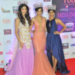 Mumbai: Winners of FBB Femina Miss India 2016 Pankhuri Gidwani, Priydarshini Chatterjee and Sushruthi Krishna during the grand finale of fbb Femina Miss India 2017 in Mumbai, on June 25, 2017. (Photo: IANS) by .