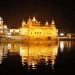 Amritsar: A view of spectacularly lit Golden Temple on the eve of Diwali in Amritsar, on Oct 18, 2017. (Photo: IANS) by .