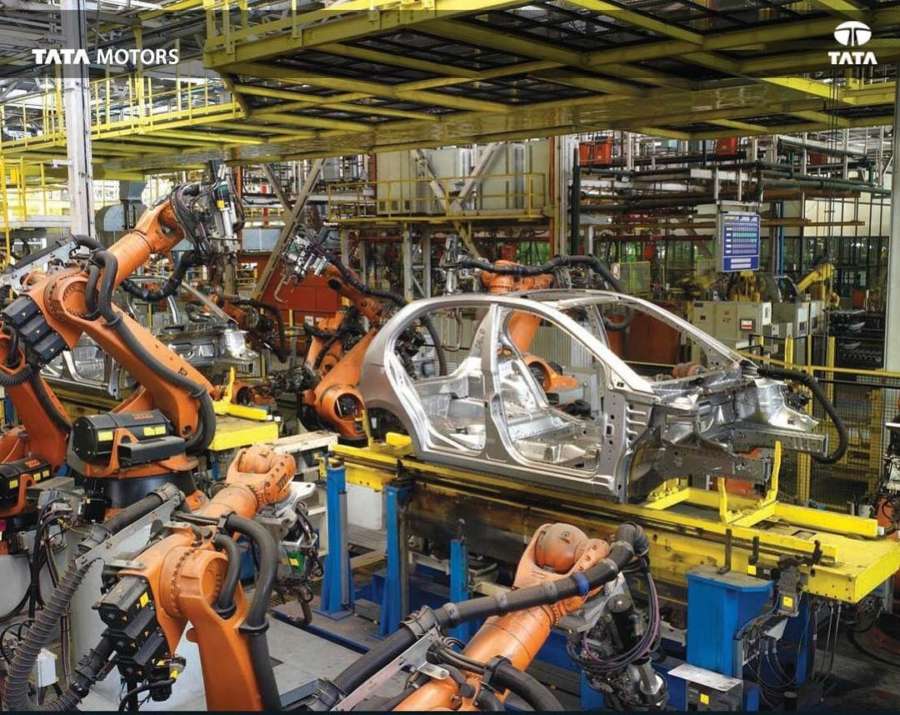 Manufacturing at a Tata Motors facility. (Photo: Tata Motors/Instagram) by .