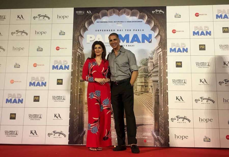 Padman Interview Twinkle Khanna Asian News From Uk,Flower Graphic Design Patterns