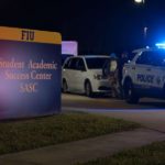 MIAMI, March 16, 2018 (Xinhua) -- Police vehicles are seen in the Florida International University campus after a deadly pedestrian footbridge collapse, in Miami, Florida, United States, on March 15, 2018. A pedestrian footbridge near Florida International University (FIU) collapsed Thursday afternoon, causing "several fatalities," local authorities said. (Xinhua/Monica McGivern/IANS) by .