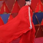 LOS ANGELES, March 5, 2018 (Xinhua) -- U.S. singer and actress Sofia Carson arrives for the red carpet of the 90th Academy Awards at the Dolby Theater in Los Angeles, the United States, on March 4, 2018. (Xinhua/Li Ying/IANS) by .