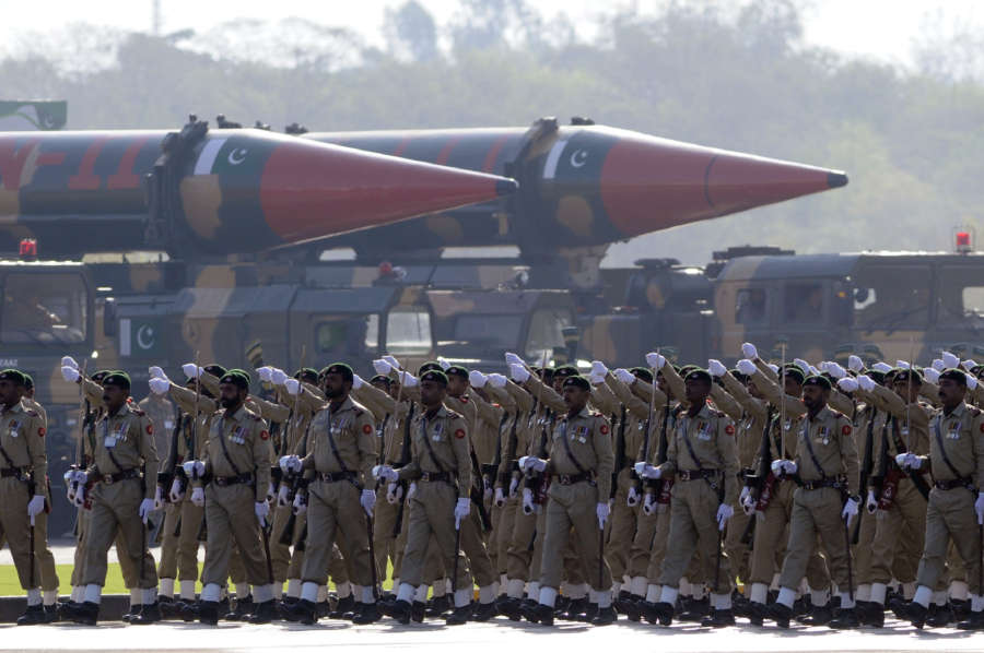 PAKISTAN-ISLAMABAD-NATIONAL DAY-MILITARY PARADE by .