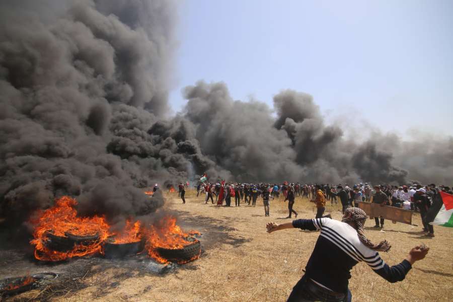 MIDEAST-GAZA-CLASHES by .