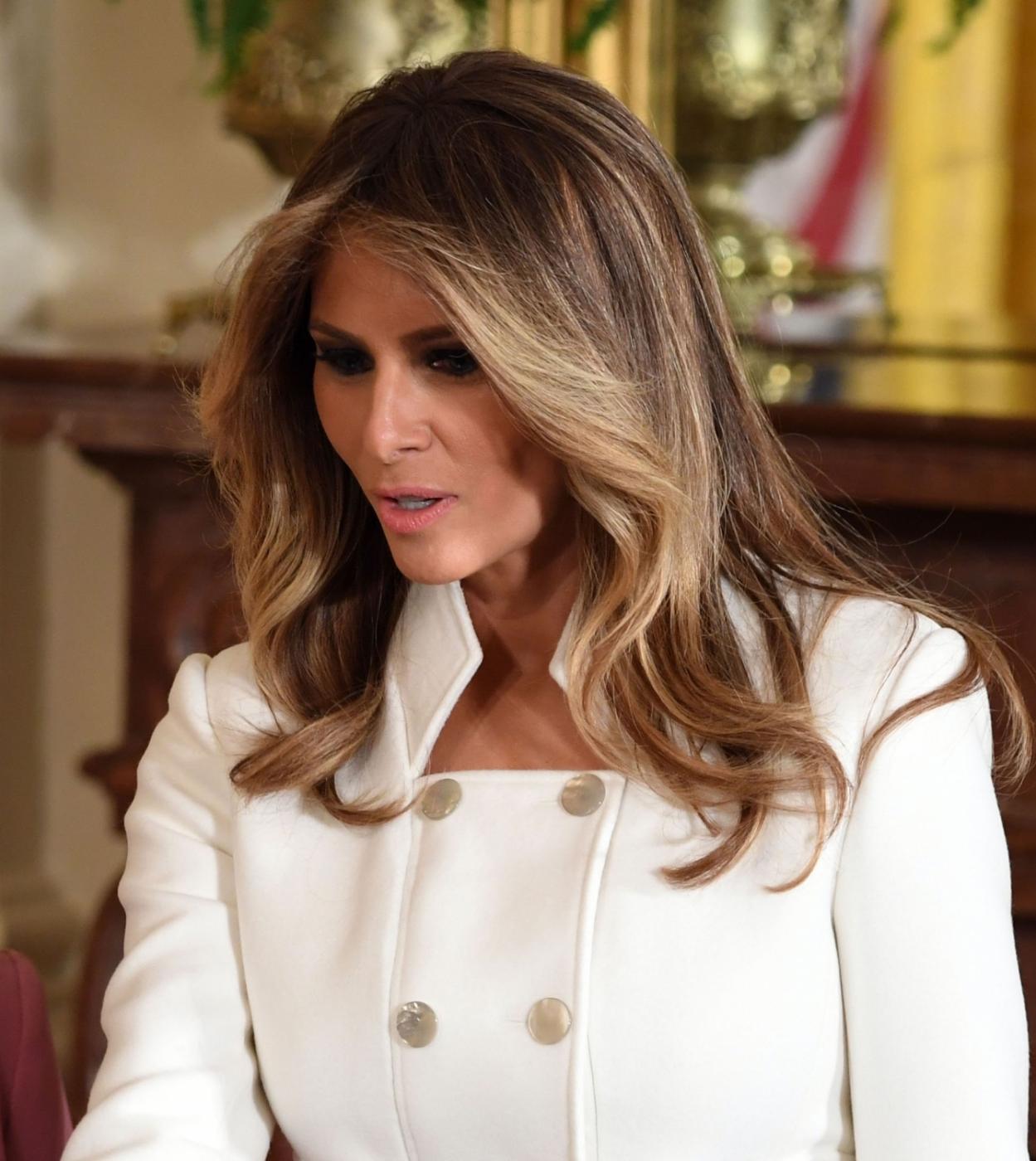 US First Lady Melania Trump. (File Photo: IANS) by IANS_ARCH.