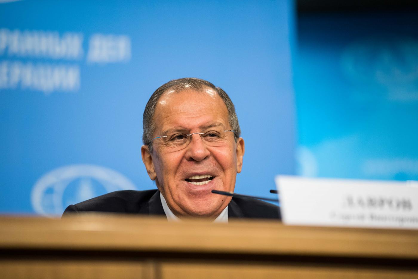 RUSSIA-MOSCOW-ANNUAL PRESS CONFERENCE-LAVROV by .