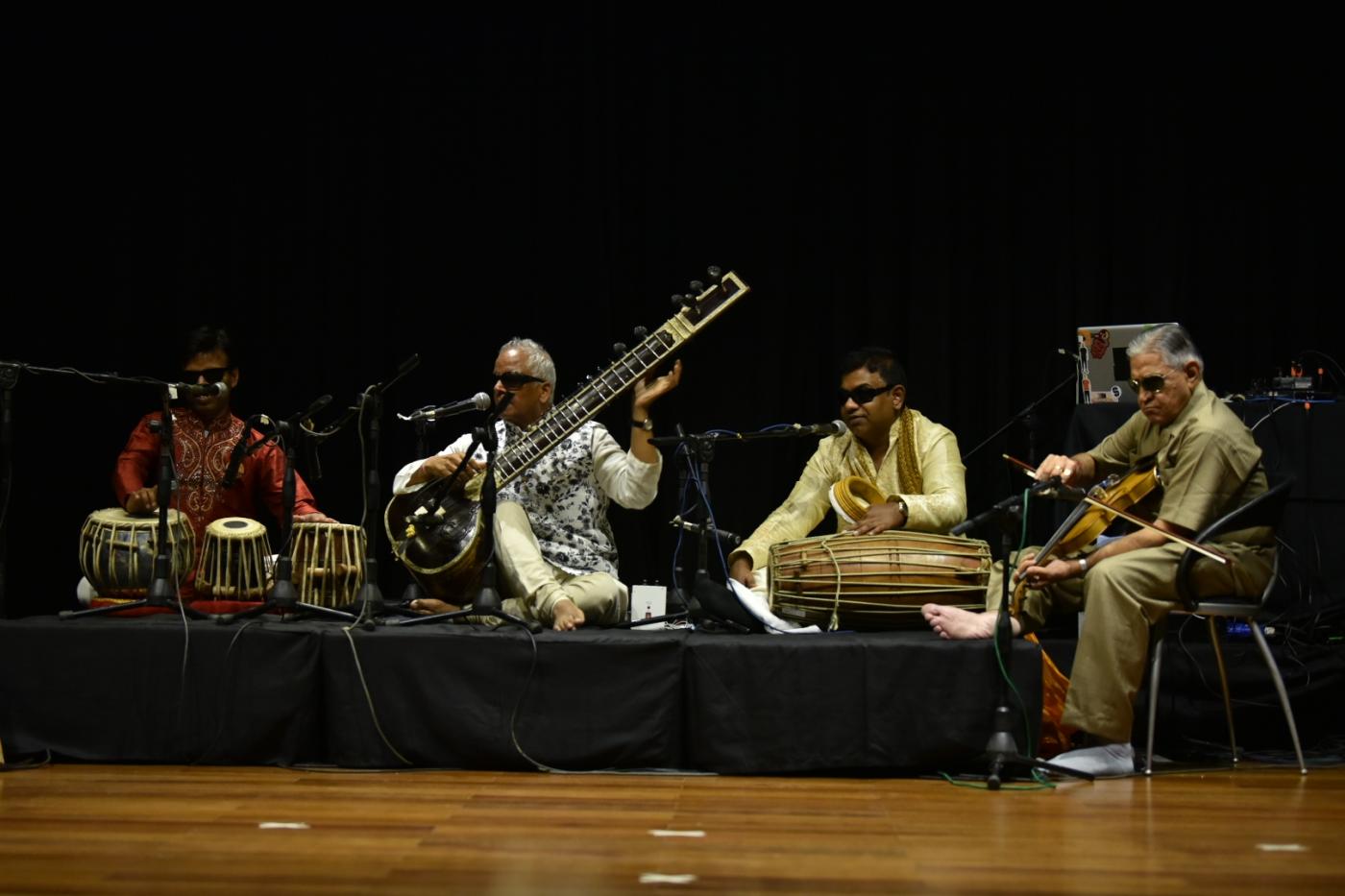 Inner Vision Orchestra with Baluji Shrivastav at Sitar by .