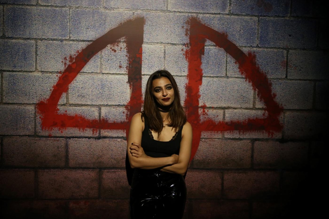 Mumbai: Actress Radhika Apte at the special screening of horror series "Ghoul" in Mumbai on Aug 21, 2018.(Photo: IANS) by .