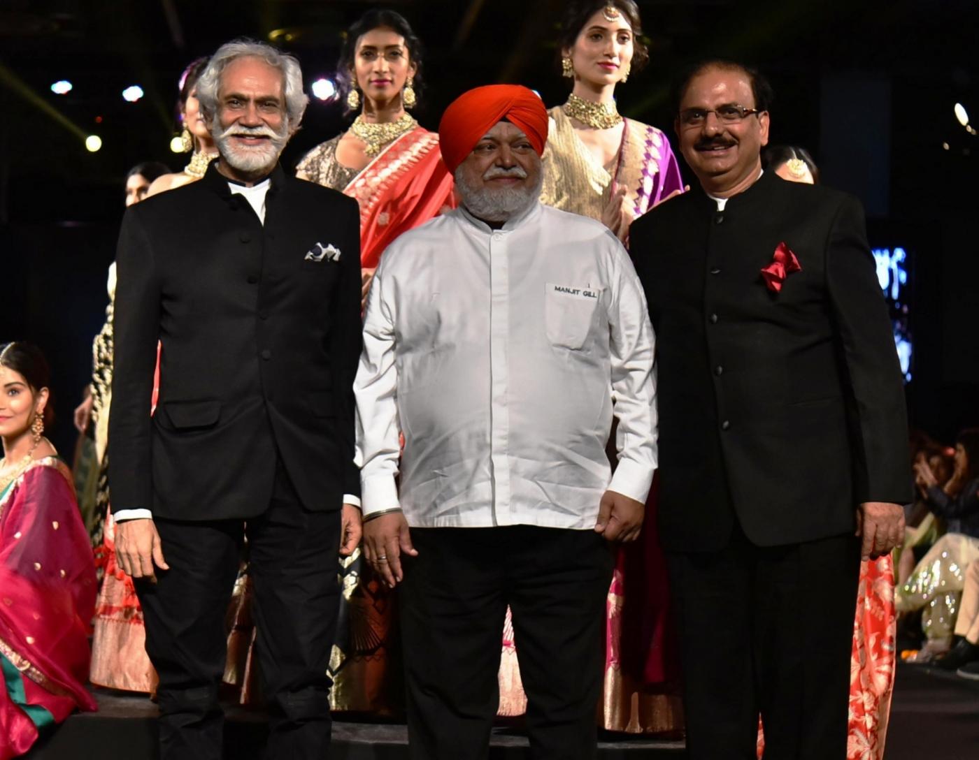 New Delhi: Chairman Steering Committee IHE 2018 & Director IEML Sunil Sethi and Chef Manjit Gill President, Indian Federation of Culinary Associations at India International Hospitality Expo (IHE 2018) in New Delhi on Aug 10, 2018.(Photo: IANS) by .