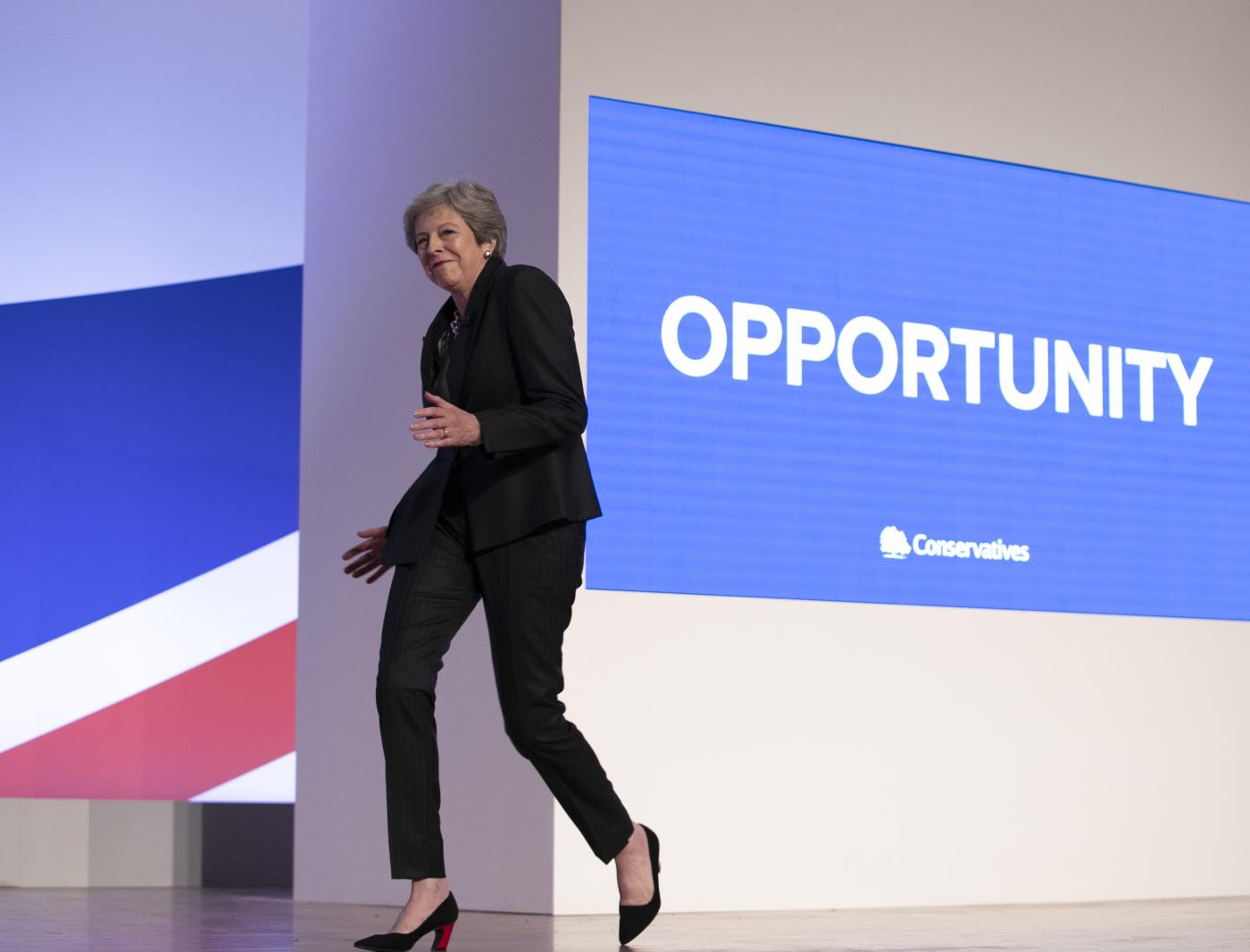 BRITAIN-BIRMINGHAM-CONSERVATIVES PARTY CONFERENCE-PRIME MINISTER by .