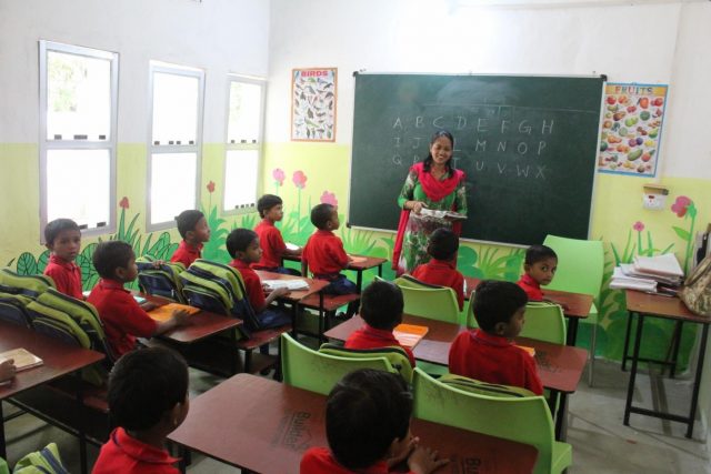 Equipped with modern classrooms, the school introduces tribal children for the first time to picture books, toys, and even computers. Equipped with modern classrooms, the school introduces tribal children for the first time to picture books, toys, and even computers. by .
