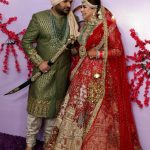 Jalandhar: Comedian Kapil Sharma and Ginni Chatrath at their wedding ceremony in Jalandhar on Dec. 12, 2018. (Photo: IANS) by .