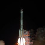 XICHANG, Dec. 8, 2018 (Xinhua) -- China launches Chang'e-4 lunar probe in the Xichang Satellite Launch Center in southwest China's Sichuan Province, Dec. 8, 2018. The probe is expected to make the first-ever soft landing on the far side of the moon. A Long March-3B rocket, carrying the probe including a lander and a rover, blasted off from Xichang at 2:23 a.m., opening a new chapter in lunar exploration. The scientific tasks of the Chang'e-4 mission include low-frequency radio astronomical observation, surveying the terrain and landforms, detecting the mineral composition and shallow lunar surface structure, and measuring the neutron radiation and neutral atoms to study the environment on the far side of the moon, the China National Space Administration announced. China has promoted international cooperation in its lunar exploration program, with four scientific payloads in the Chang'e-4 mission developed by scientists from the Netherlands, Germany, Sweden and Saudi Arabia. (Xinhua/Jiang Hongjing/IANS) by .