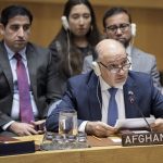 Afghanistan's Permanent Representative Mahmoud Saikal speaks at the United Nations Security Council meeting on the situation in Afghanistan on Monday, Dec. 17, 2018. (Photo: UN/IANS) by .